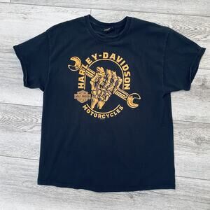 Harley-Davidson Shirt Mens Large Savannah Georgia Motorcycle Biker 2022 Tee